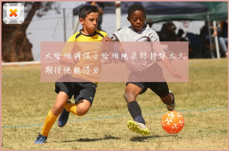 大哈珀调侃小哈珀绝杀时持球太久期待他能得分
